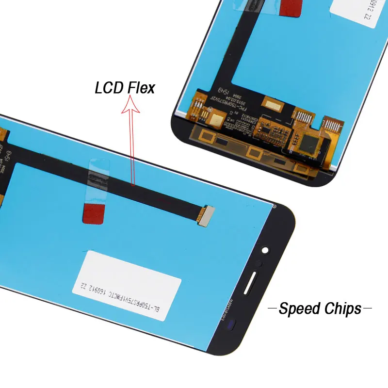 

LCD With Frame For ZTE Blade D6 V6 X7 LCD Display Digitizer Screen Touch Panel Glass SensorD6 V6 X7 Assembly 1280*720