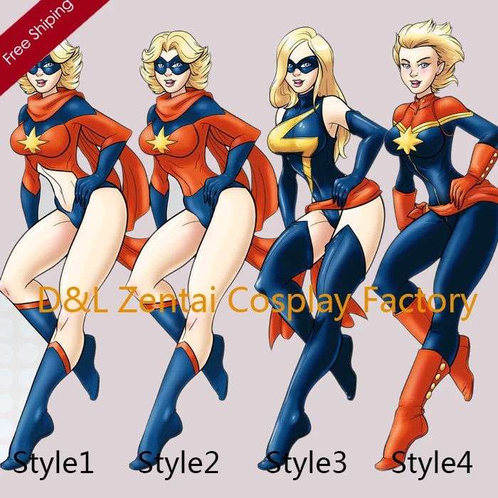 Бесплатная доставка костюм Марвел Капитан Зентаи лайкра спандекс супергерой