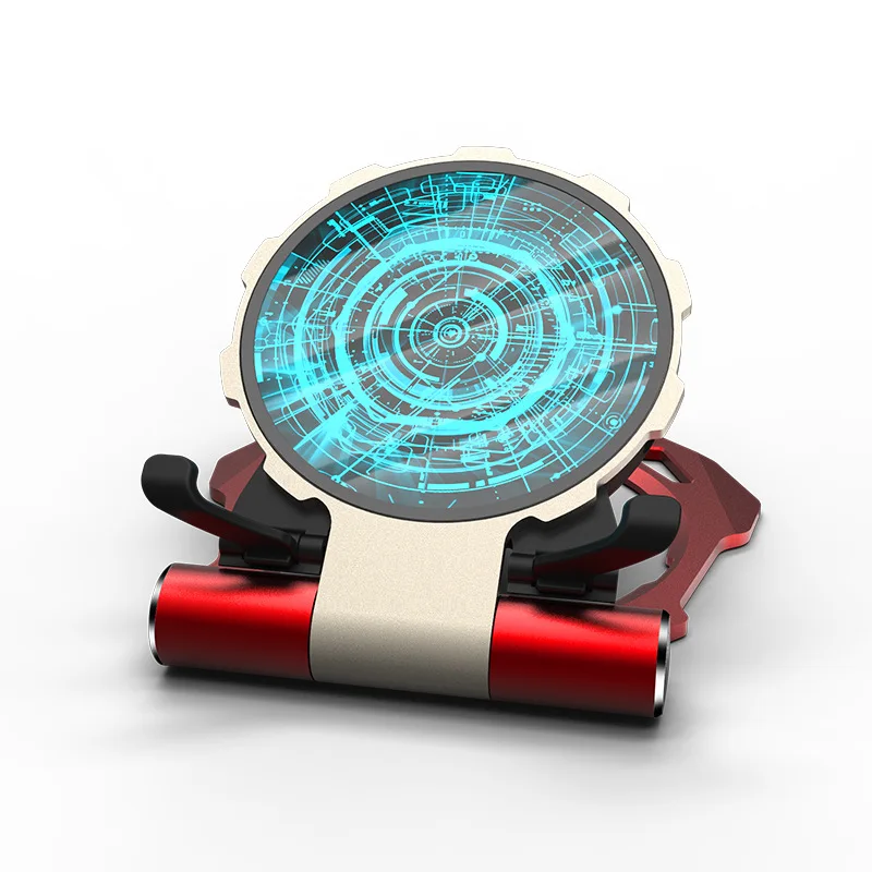 Портативное беспроводное зарядное устройство Железный человек Qi Беспроводное