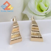 fashion statement earrings geometric for women hanging stund earing modern jewelry