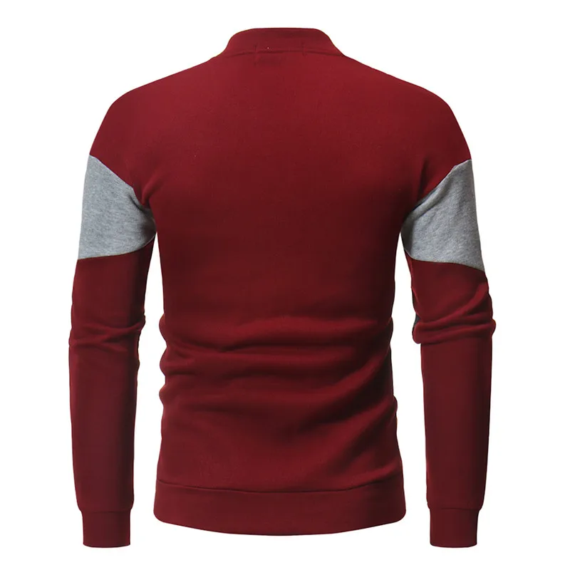 Brand 2019 Winter Warm Hoodie Patchwork Solid Hoodies Men Fashion Tracksuit Male Sweatshirt Hoody Mens Thicken Fleece 578 | Мужская