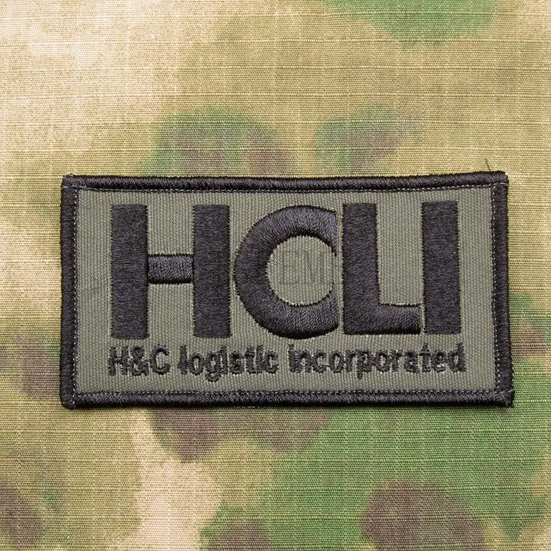 Зеленый Jormungand HCLI H & C логистическая Встроенная вышивка патч B3293|embroidery patch|patches