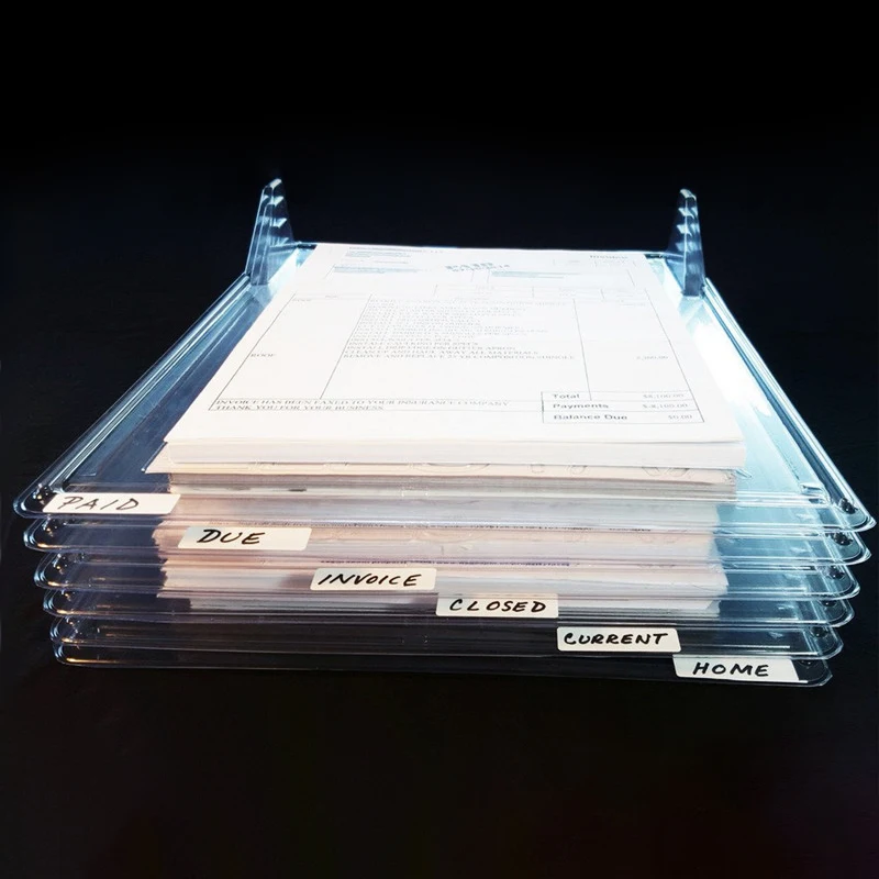 10 шт. пластиковый органайзер для одежды платяного шкафа стенного застекленного