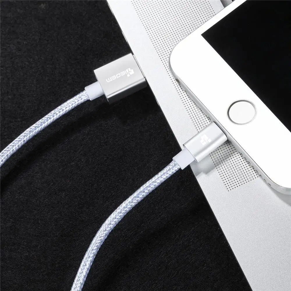 Кабель TIEGEM для iPhone 7, быстрое зарядное устройство, адаптер, 8-контактный USB кабель, автомобильный для iPhone 6, 6S Plus, 5, 5S, SE, X, 8, iPad, зарядка для мобильного телефона
