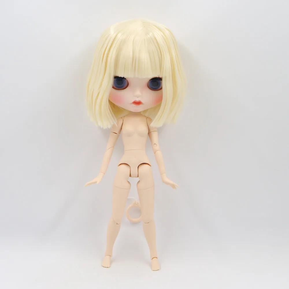 Ледяной DBS Blyth кукольные 1/6 bjd с белой кожи светлые волосы и матовая лицевая