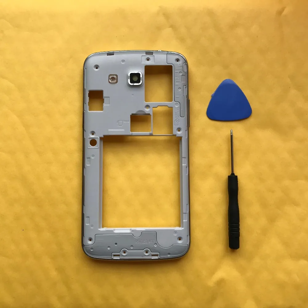 Оригинальная новая средняя рамка для Samsung Galaxy Grand 2 Duos G7102 G7106 Чехлы корпуса