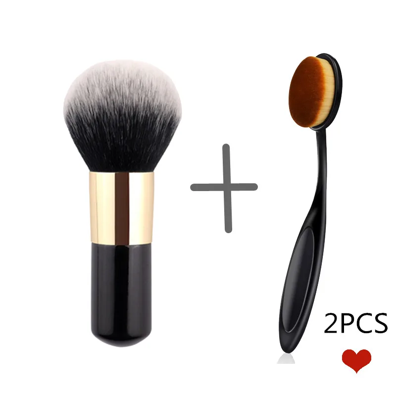 2 шт. набор кистей для макияжа нанесения основы макияжа|Аппликатор теней век| |