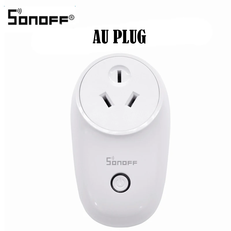 Sonoff S26 AU Sonoff S26 WiFi Smart Plug беспроводной разъем питания умный дом переключатель умный пульт дистанционного управления для amazon Alexa Google Home - Комплект: Sonoff S26 AU