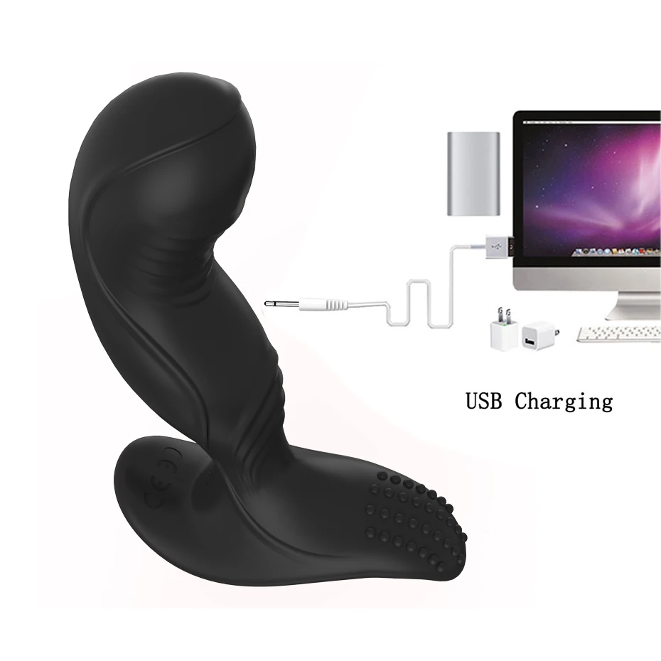 Беспроводной Анальный вибратор HIMALL с дистанционным управлением 7 скоростей