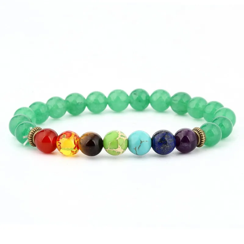 Buddha Prayer Unisex Round Natural Stone Beaded Bracelet Strand Wristband Bangles For Men Women Casual Jewelry Gift | Украшения и