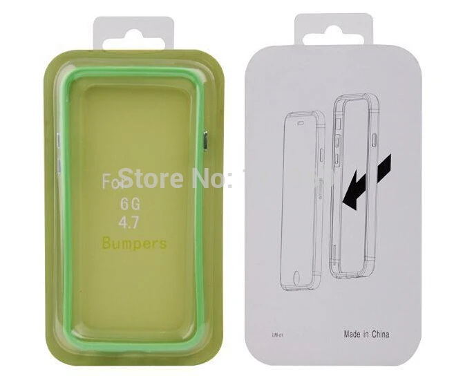 

10pcs/lot.Newest Bumper Frame Case For iPhone 6 4.7 inch 10 Colors Transparent Cover Soft TPU Candy,10 colors,free shipping