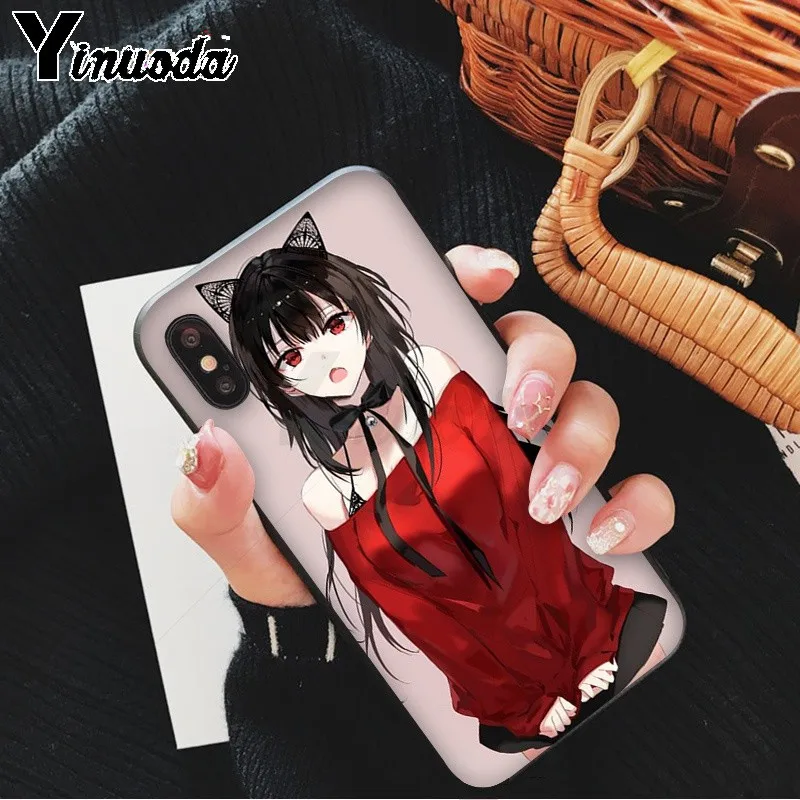 Yinuoda сексуальный мультяшный аниме каваи девушка кошка Новинка чехол для телефона