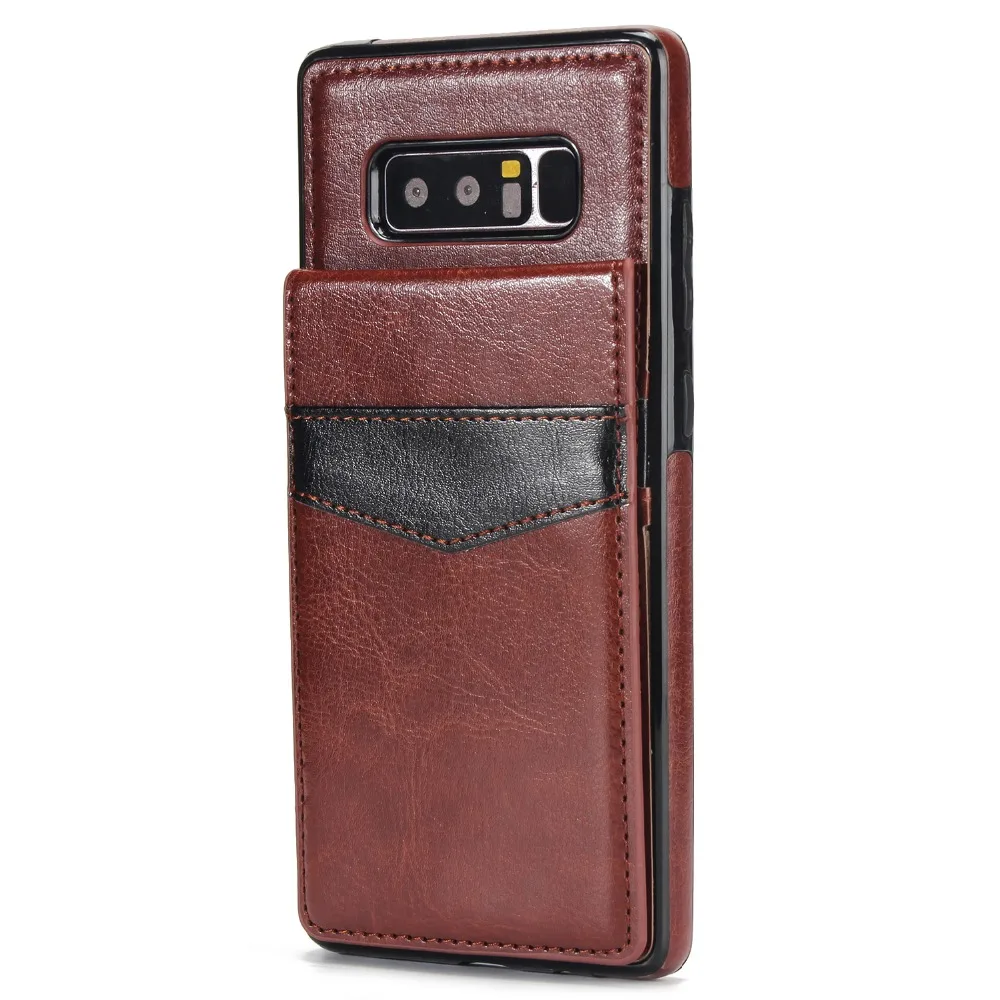 

Case For Samsung Galaxy Note 8 Wallet PU leather ultra thin card slot stand holder soft Back Cover funda coque For Galaxy Note 8