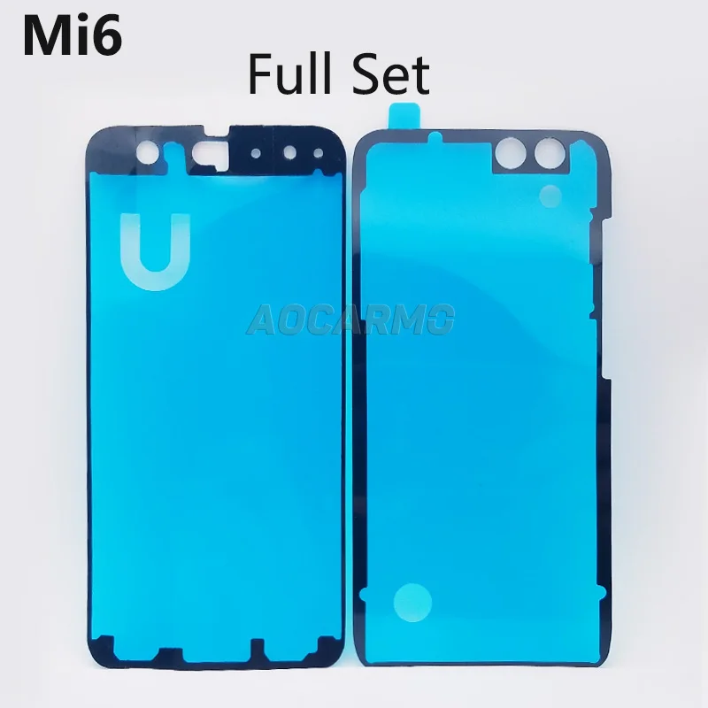 Водонепроницаемая клейкая лента Aocarmo 5 шт./лот для ЖК-дисплея Xiaomi 6 Mi6 | Мобильные