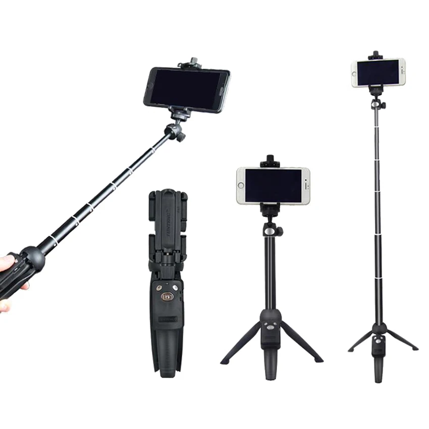 

Selfie Stick Bluetooth Selfie Stick+Tripod+Bluetooth Shutter Remoter Tripod for iPhone Android Selfie Sticks Foldable