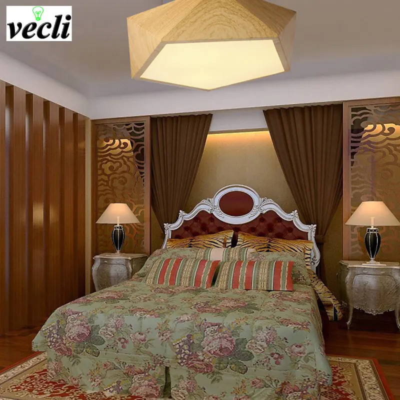 Светодиодные потолочные светильники Современная потолочная лампа из имитации