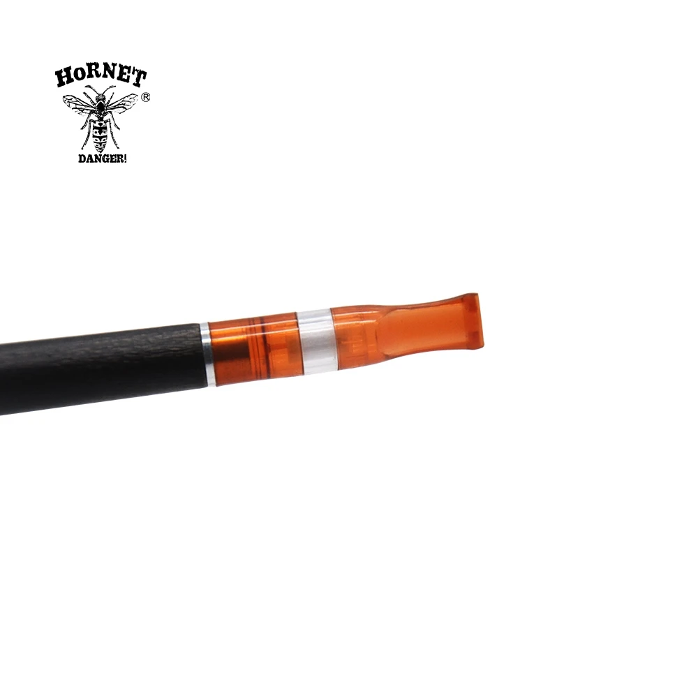 HORNET эбенового дерева курительная трубка с пластиковыми кончиками рта травы