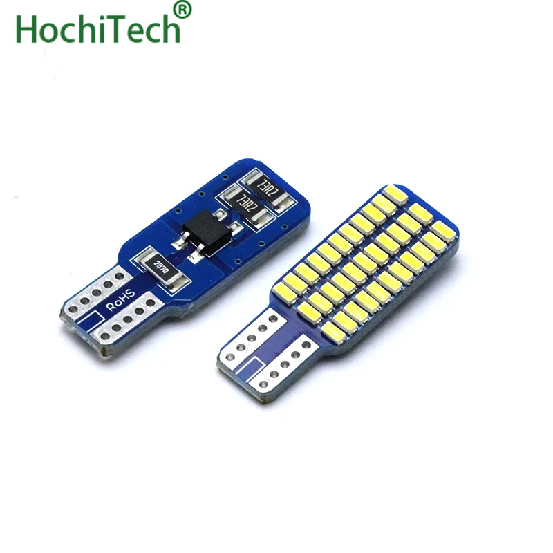 Top Quality Universal Canbus Error Free 12V 33 SMD Chip LED T10 W5W Bulb White Crystal Blue License Plate Light Interior | Автомобили и
