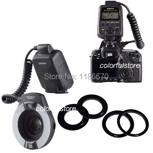 Кольцевая вспышка YongNuo для цифровой зеркальной камеры Canon макро YN14EX 14 YN14 EX TTL с