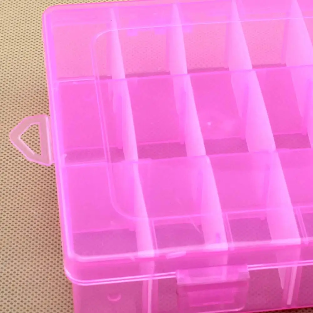 Новый практичный регулируемый пластиковый контейнер для хранения с 24