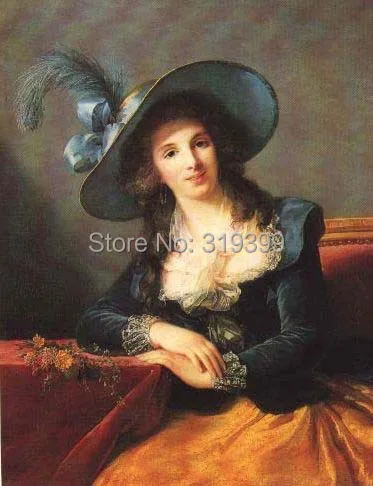 

Portrait-of-antoinette-elisabeth-marie-d-aguesseau-countess-of-s-gur-1785 by Louise elisжет Vigee Le Brown, картина маслом