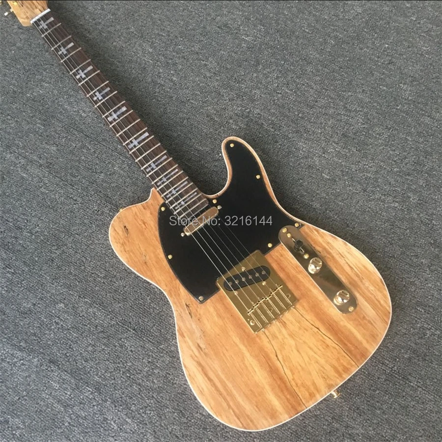 

Custom high-quality TL electric guitar, golden accessories, real photos of the factory wholesale, provide EMS shipping