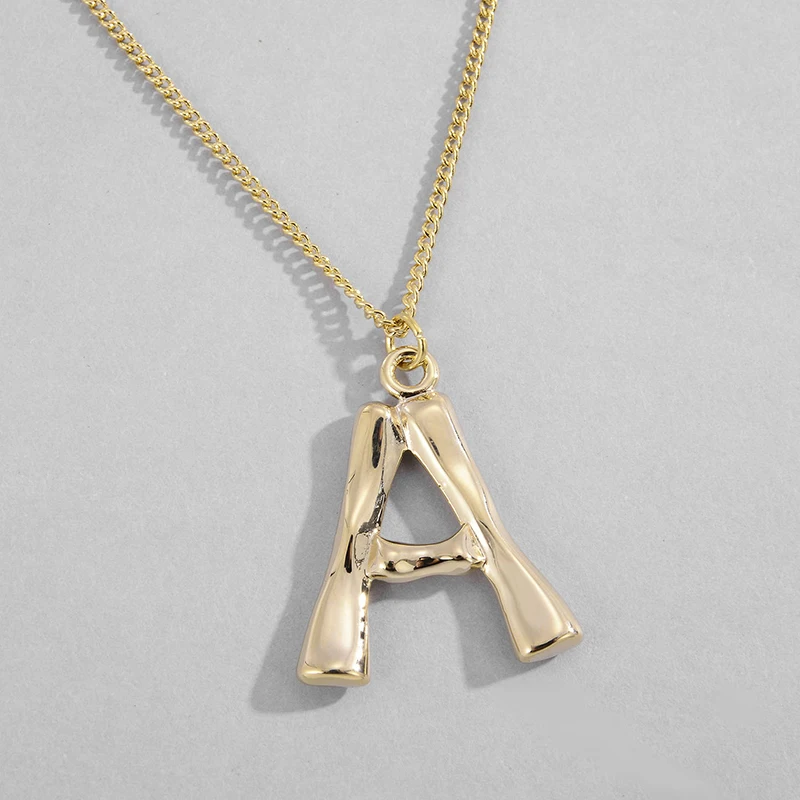 Honge новые Винтажные Колье с буквенным принтом двухслойные ожерелья женское