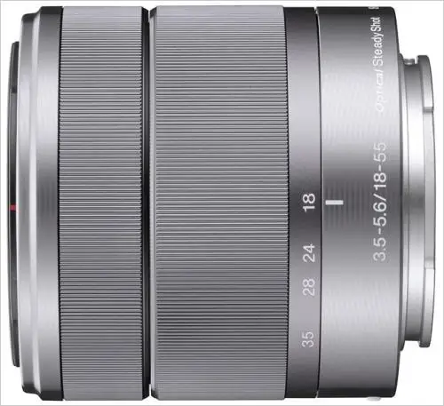 Без коробки! серебро! E 18-55 мм F3.5-5.6 OSS зум-объектив/SEL1855 для sony NEX-A7/5N/5R/5 T/A5000/A5100/6000 миниатюрный зеркальный