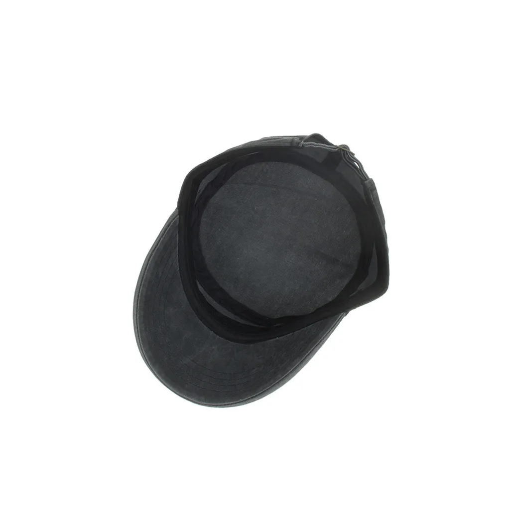 Мужская бейсболка gorra hombre, бейсболка, женская шляпа, летняя, с эффектом потертости, военная Кепка, s Cadet, уникальный дизайн, винтажная Кепка с плоским верхом, 4