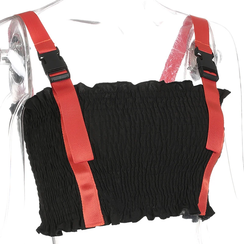 Сексуальный женский укороченный топ складная майка для фитнеса жилетка без