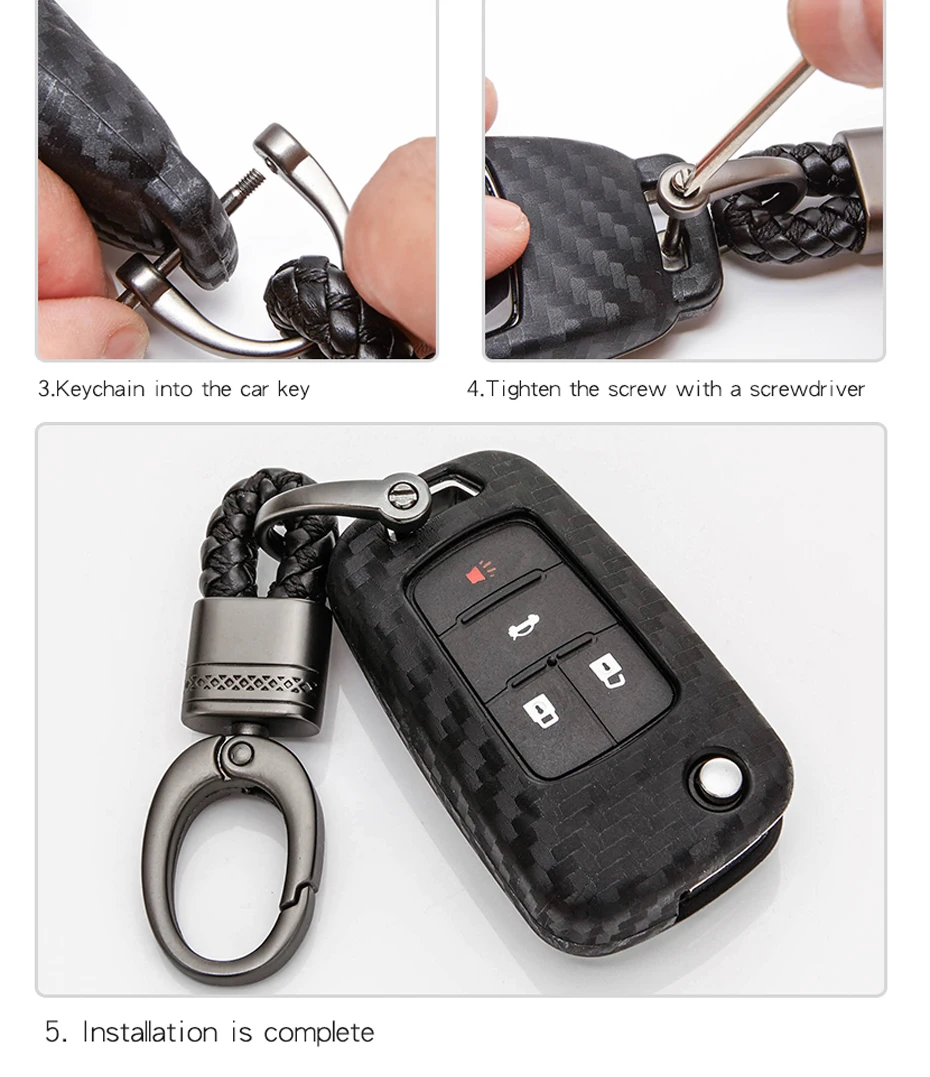 KUKAKEY чехол для ключей автомобиля для Opel Astra G H J Mokka Insignia Vectra Meriva Corsa Zafira карбоновый Автомобильный держатель для ключей на сумку в виде ракушки