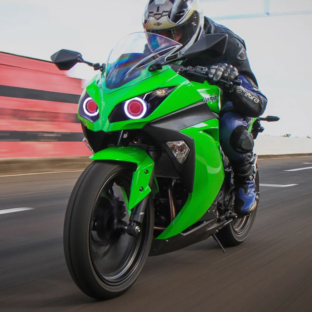 Kt мотоциклов полностью фара для Kawasaki ниндзя ZX 6R 20132014 2015 спрятал проектор комплект