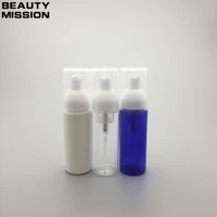 beauty mission 50ml foaming bottle froth pump soap mousses liquid dispenser foam bottle with cap plastic shampoo lotion bottling
