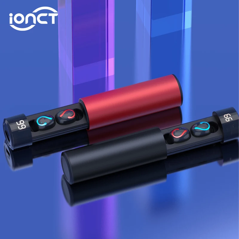 IONCT Q67 TWS 5 0 Bluetooth наушники свободные руки беспроводные спортивные гарнитура