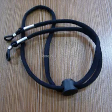 black adjustable buckle eyewear lanyard cords sport strap band sunglass holder