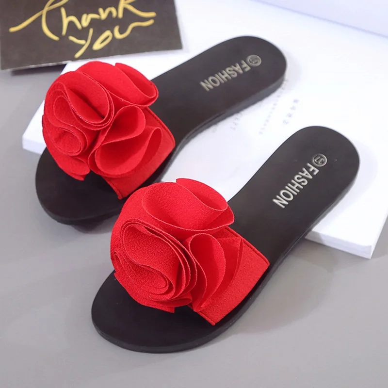 2018 летние женские сандалии с цветочным принтом надписью удобные на плоской