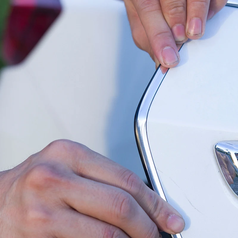 Хромированная Декоративная полоса для автомобиля 6 мм 3 м серебряная наклейка Buick