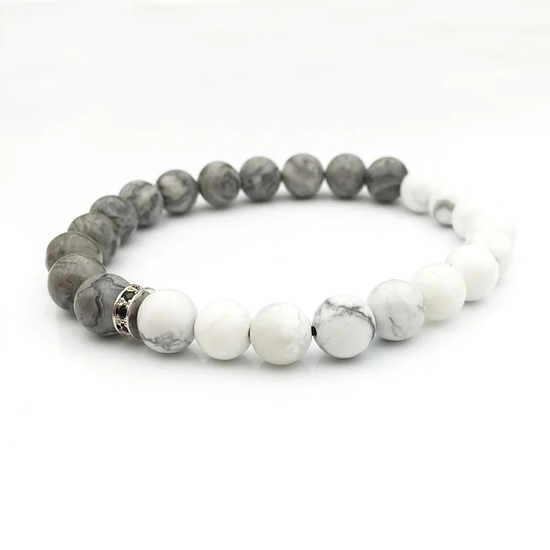 Мужской браслет ювелирные изделия браслеты для женщин Pulseira Masculina камень Feminina