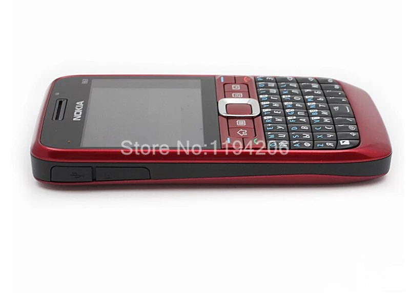 Оригинальный разблокирована NOKIA E63 сотовых телефонов 3G с функцией WI FI Bluetooth mp3