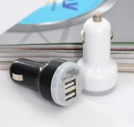 1 шт. мини 12 В / 24 2.1A портативный USB устройство адаптер питания для iPhone iPod галактики