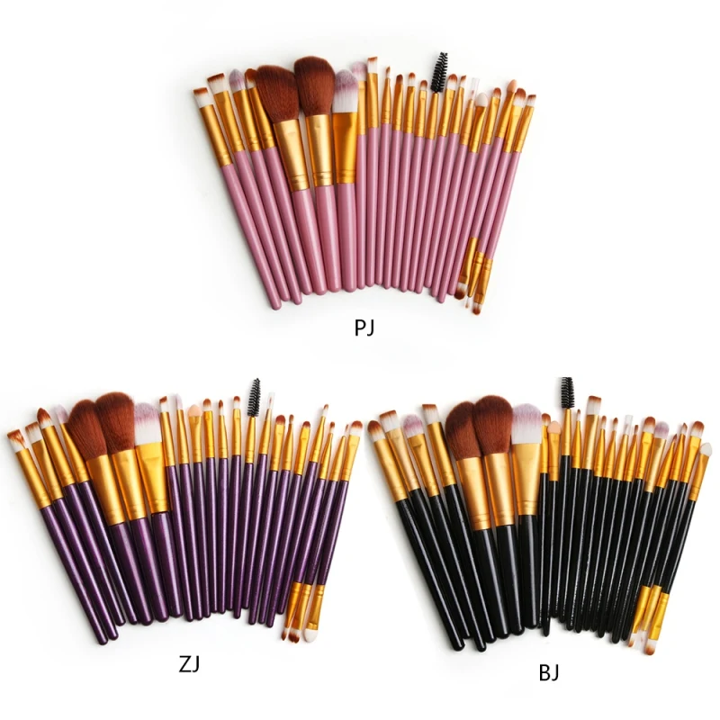 

22Pcs Makeup Brushes Kit Loose Powder Foundation Brush Eyeshadow Eyelash Lip Brush Cosmetic Brush Kit