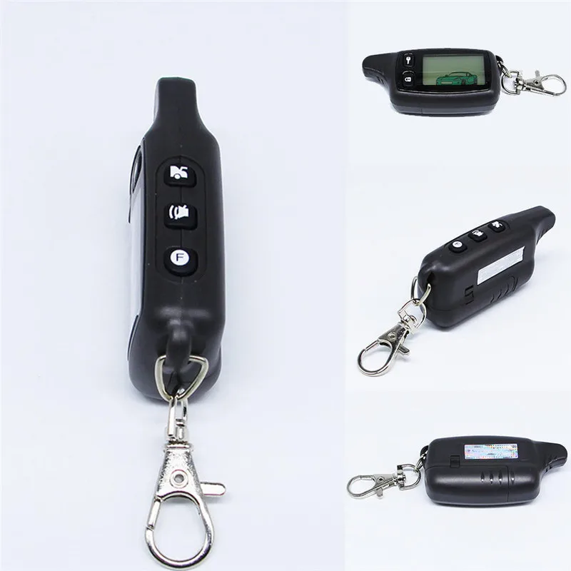 Новый lcd пульт 9010 двухсторонняя Автомобильная Сигнализация Противоугонная