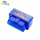 Super Mini ELM327 V2.1 OBD2 сканер Bluetooth OBD 2 Автомобильный диагностический инструмент ELM327 для Android автомобильный сканер (20 шт.лот)
