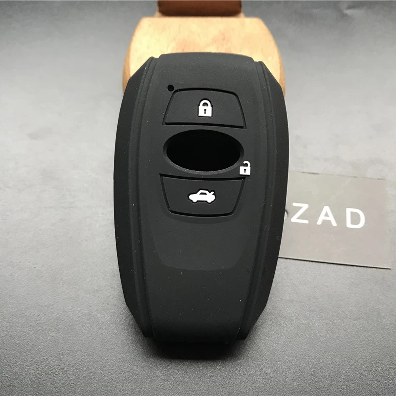 Силиконовый резиновый чехол ZAD для автомобильных ключей subaru Legacy impreza forester xv trezia BRZ