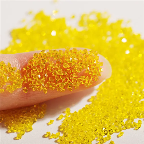 citrine Купи 1 и получи 1 бесплатно 1,3 мм прозрачный усеяны искусственными драгоценными камнями; блестящие, дизайн ногтей украшение Стразы 1440 шт./упак. Микро Мини гравировальный станок для маникюра со стразами - Цвет: citrine