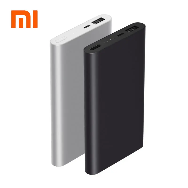 Xiaomi mi Power Bank 10000 мАч Быстрое Зарядное Устройство внешний блок батарей портативное