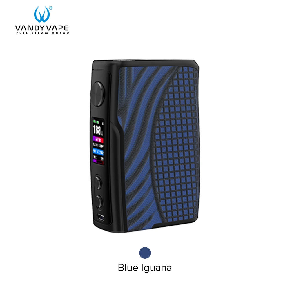 Blue iguana (G10) Vandy Vape vwell водонепроницаемый стартер Vape мод совместимый с Vandyvape танк распылитель приложение управление электронная сигарета - Цвет: Blue iguana (G10)
