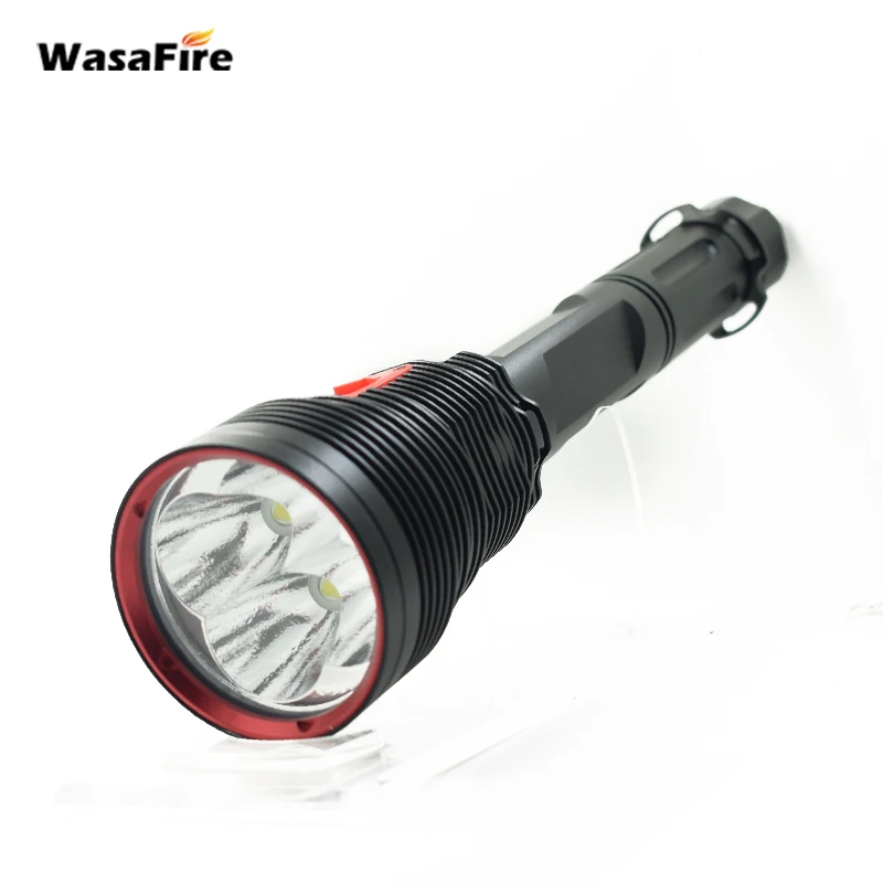 WasaFire XHP70 31100LM дайвинг вспышка светильник 3 режима светодиодный фонарь вспышка светильник для дайвинга Кемпинг Туризм Lanterna IP88 водонепроницаемый