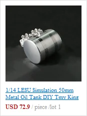LESU металлический передний бампер для Tmy King GL RC 1/14 тягач Автомобиль DIY TH02304