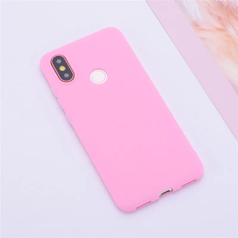 Xiaomi Mi A2 Case Cover Soft Silicone TPU Phone For Back Protective Shell Capa 6X MiA2 |